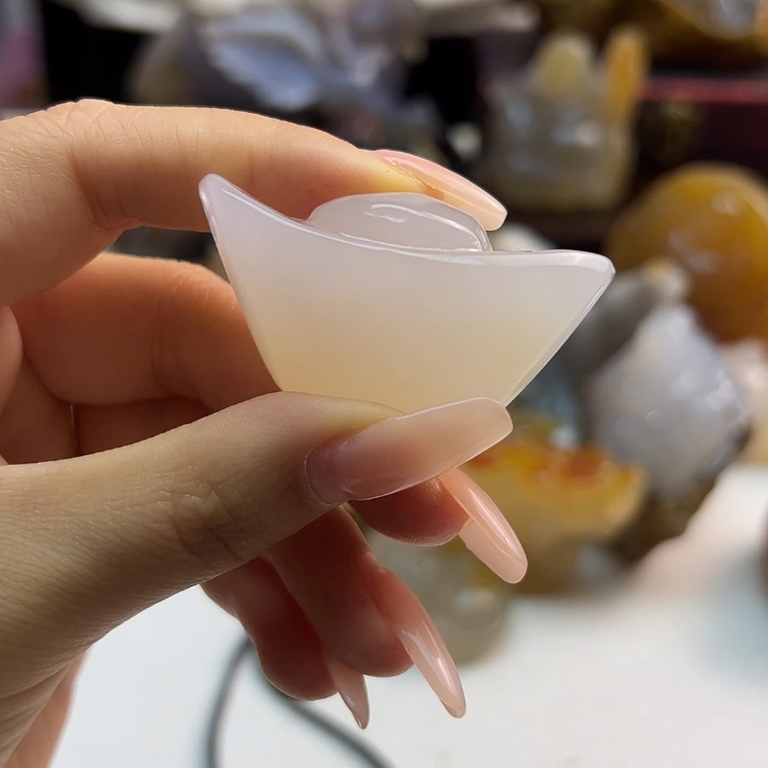 玛瑙/玉髓合金颈饰