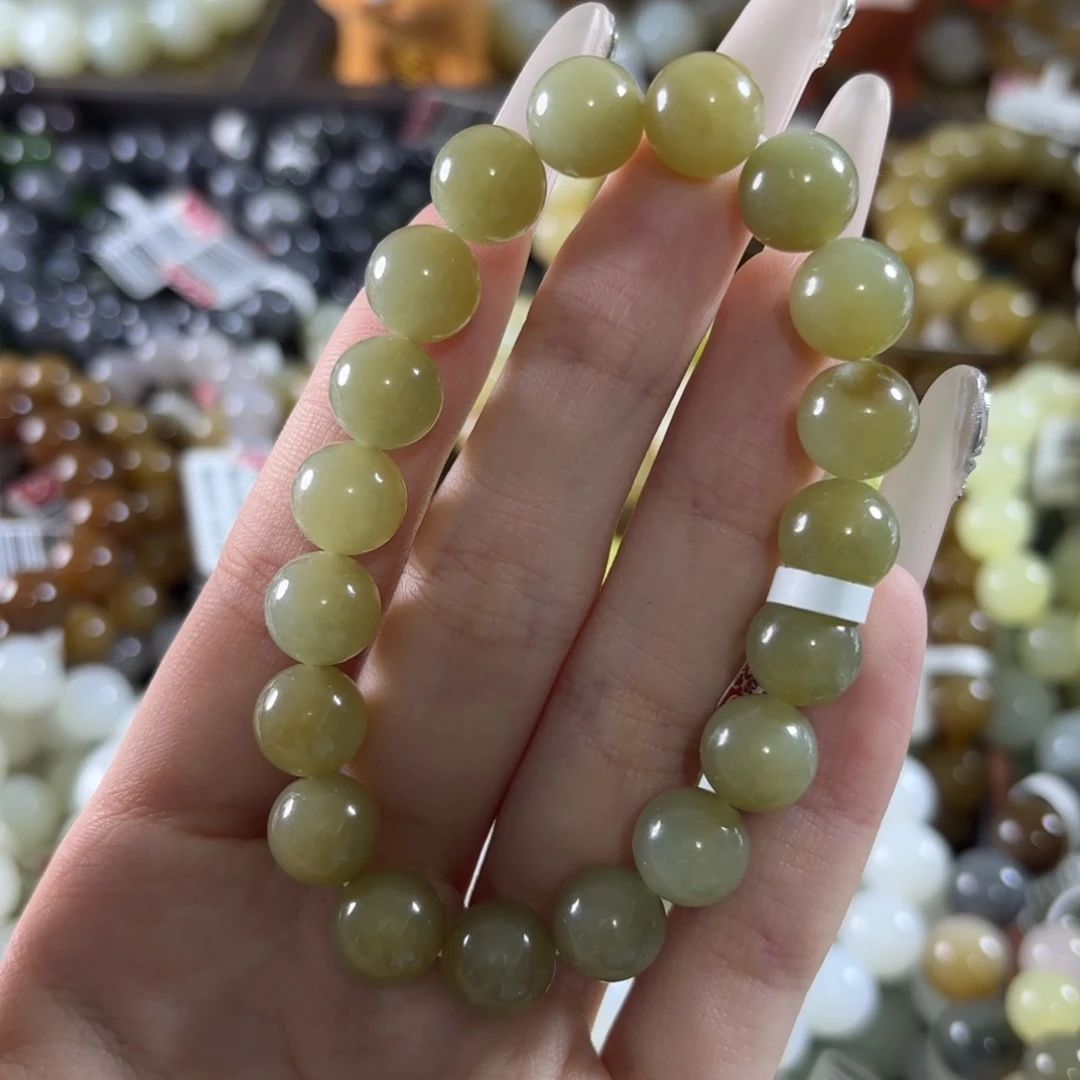 和田玉未镶嵌手链323