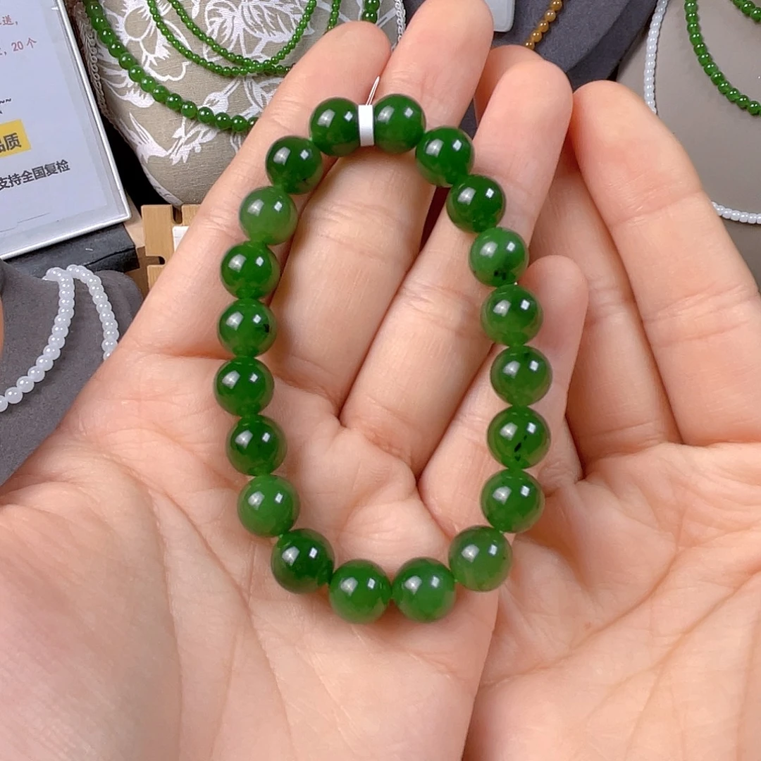 和田玉未镶嵌手串jx