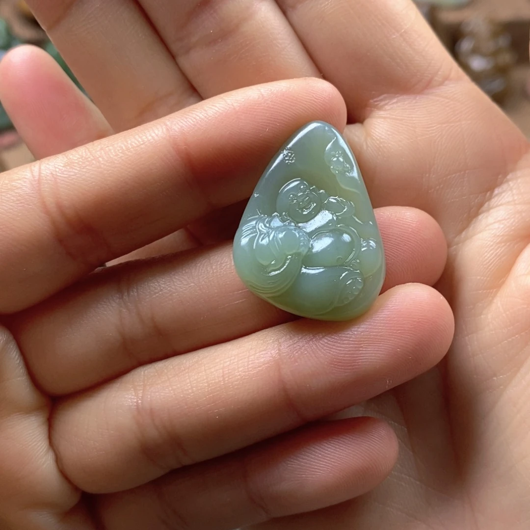 未镶嵌和田玉挂件