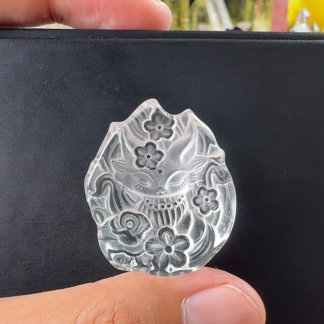 水晶珠宝半成品未镶嵌白水晶
