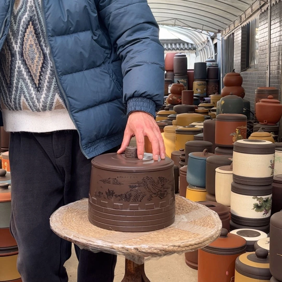 紫砂茶叶罐5 饼茶叶罐