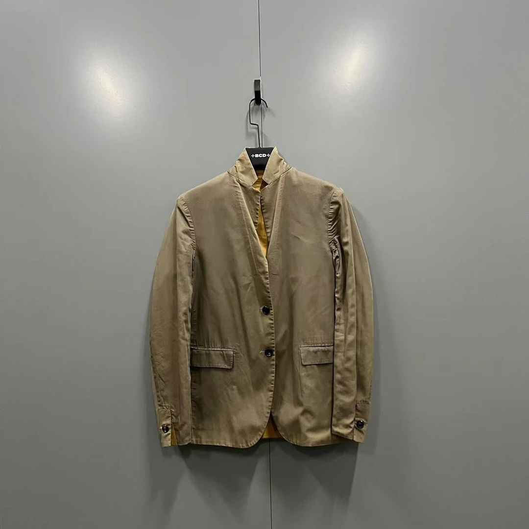 95新 FENDI/芬迪 q224 芬迪 黄色西服48码bc005858