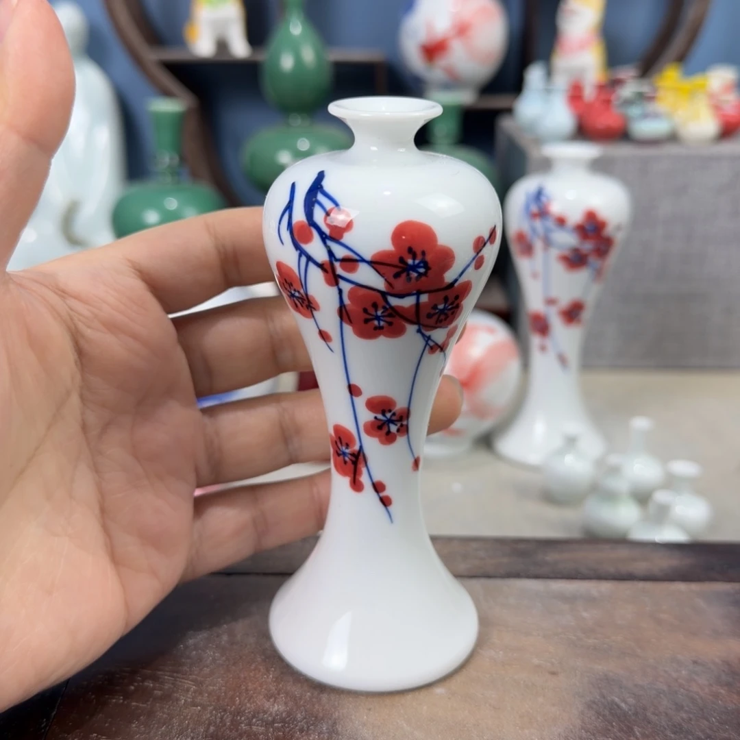 陶瓷手工小花器摆件