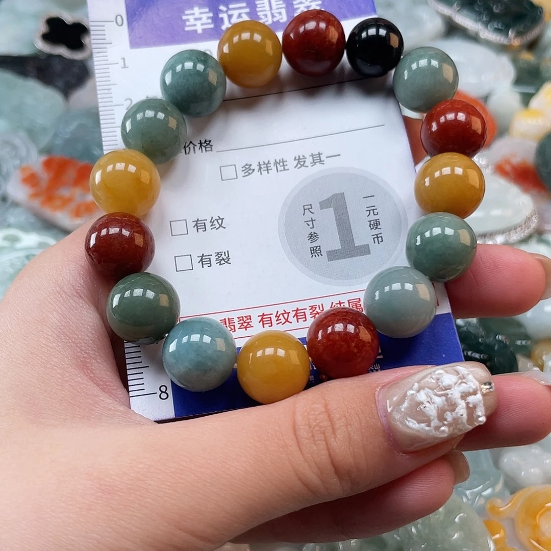 翡翠未镶嵌颈饰1291