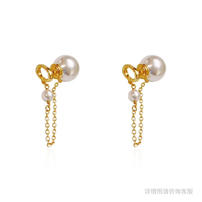 铜合金珐琅耳饰 欧货DP高品耳环-1362