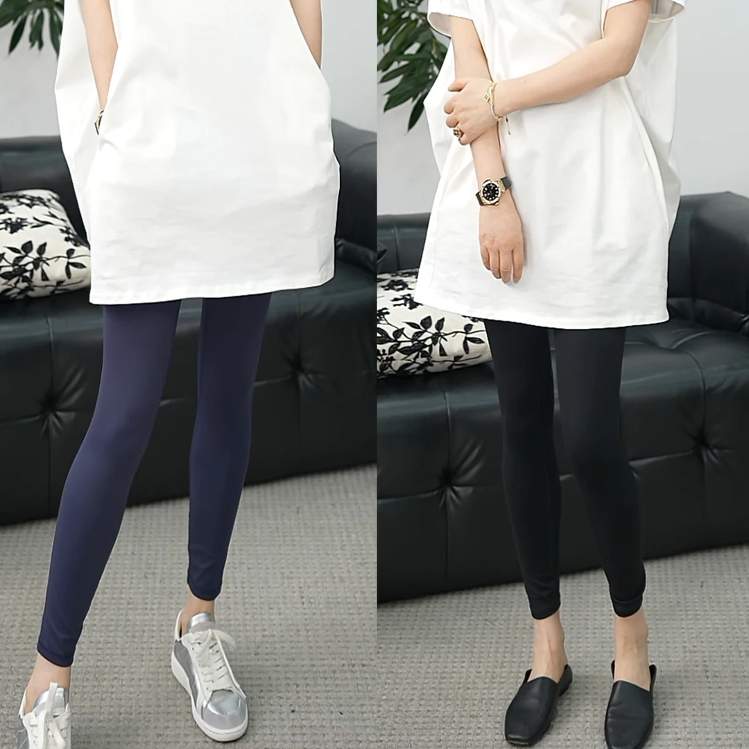 BARRIAILEN | 薄款紧身高腰打底无痕健身裤-2401506