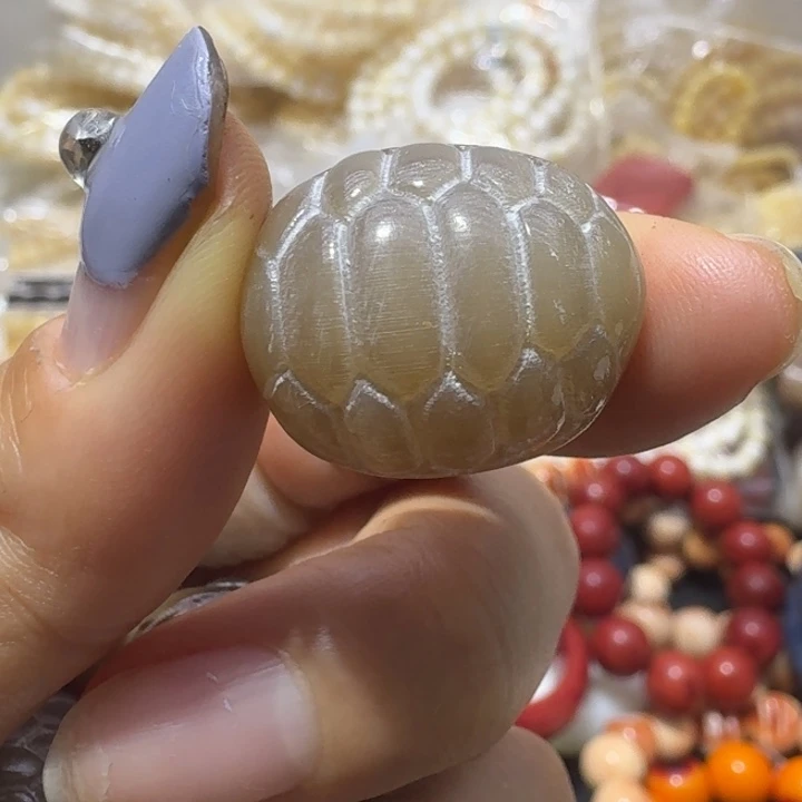 大果紫檀（缅甸花梨）社白幅甲弹珠