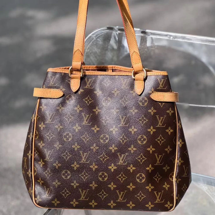 95新 LouisVuitton/路易威登 老花竖版南瓜单肩包 经典百搭