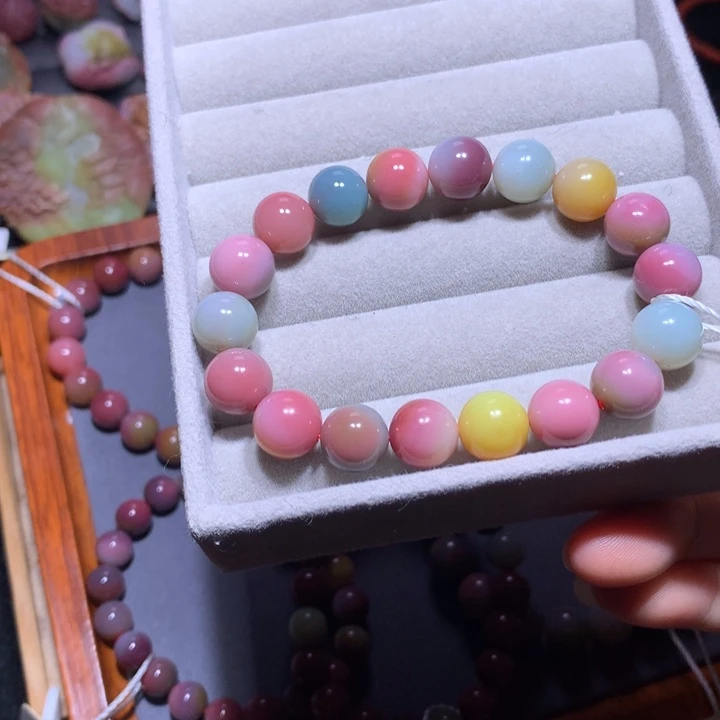 玛瑙/玉髓未镶嵌手链盐源玛瑙