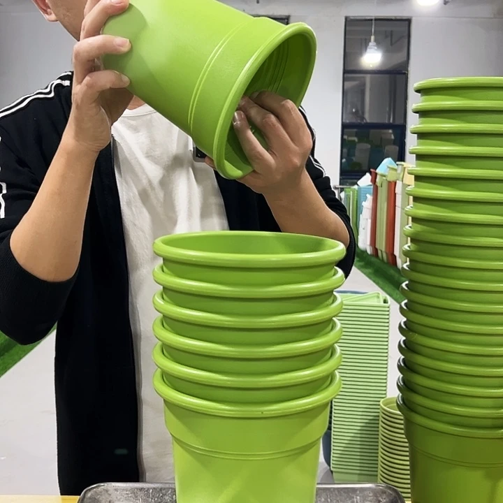 微瑕翻边口16高18果绿6只无托