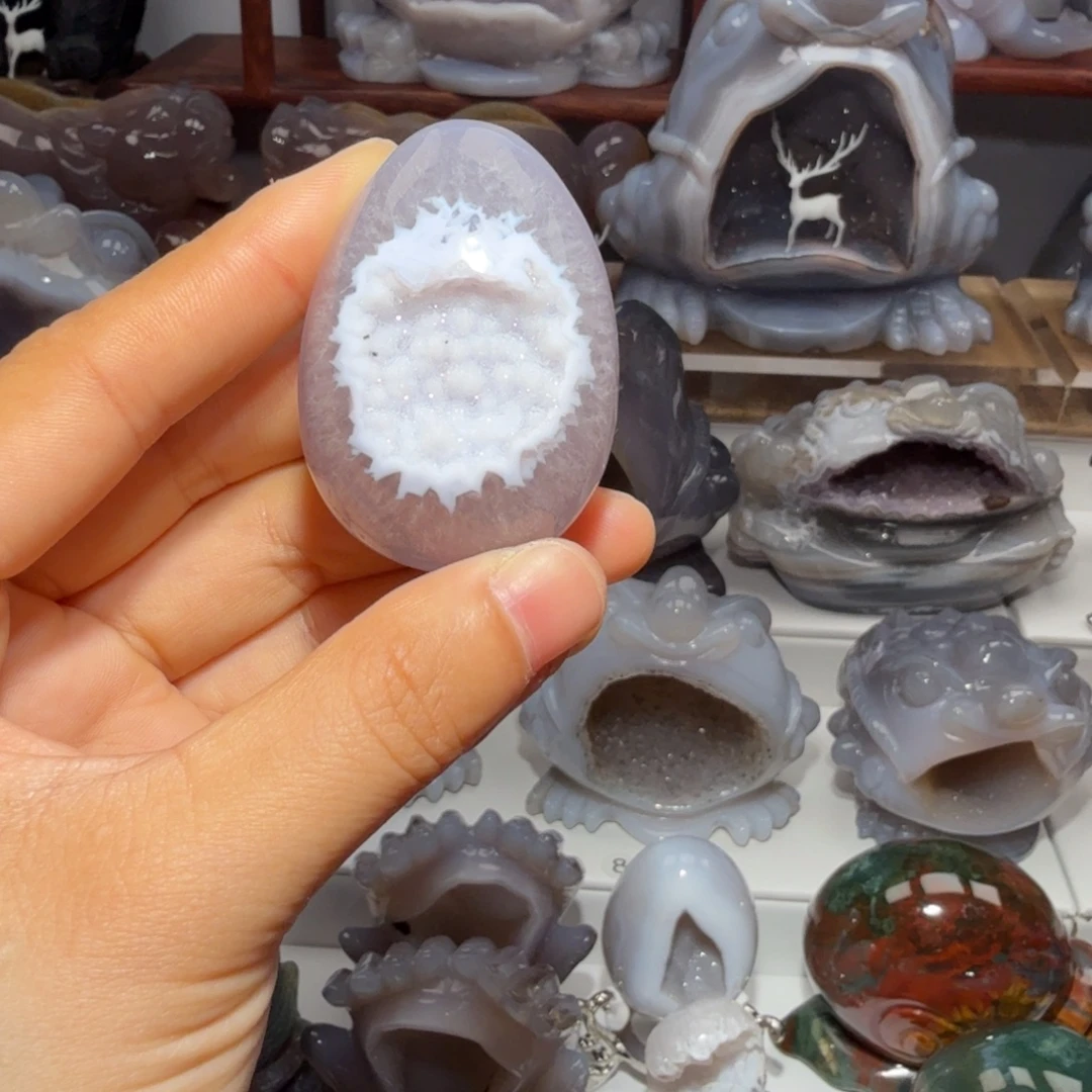 玛瑙/玉髓未镶嵌摆件