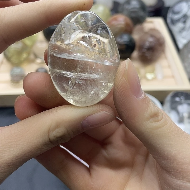 珠宝半成品发晶未镶嵌369水晶