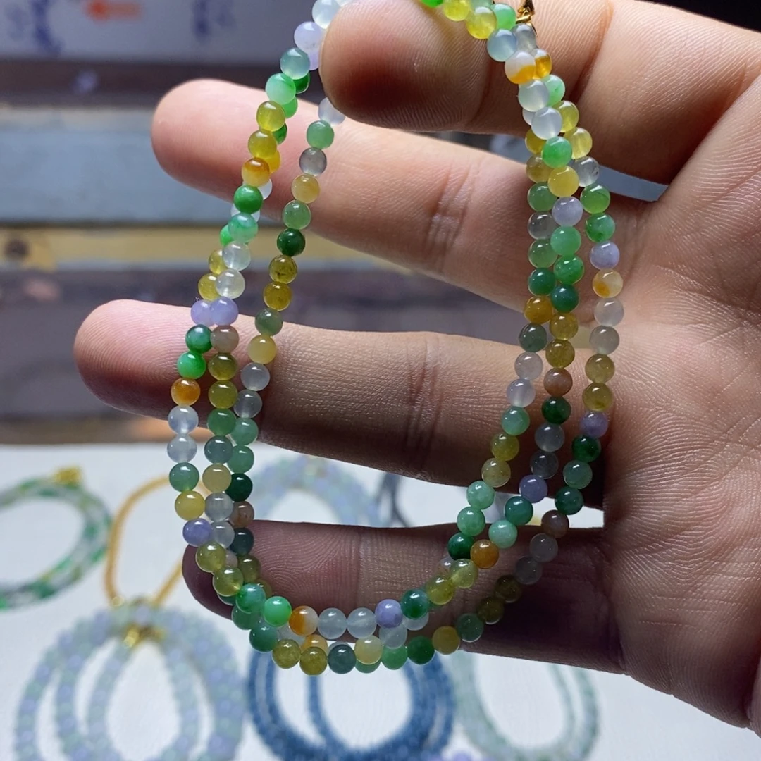 定制翡翠未镶嵌缅甸翡翠a货卡3.6