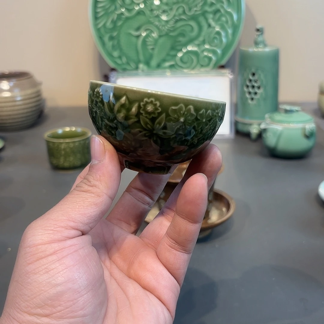 瓷片龙泉青瓷福利青瓷