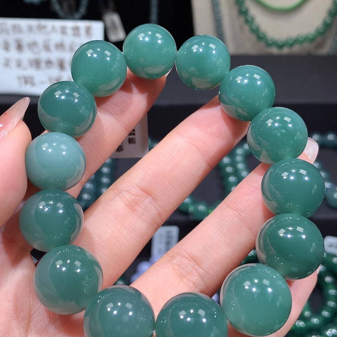 未镶嵌手链翡翠天然a货翡翠手串