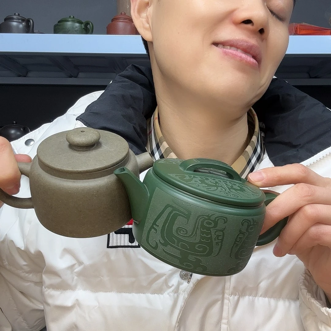 紫砂茶壶民间手艺人全手工制作