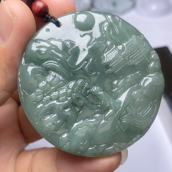 颈饰未镶嵌翡翠翡翠