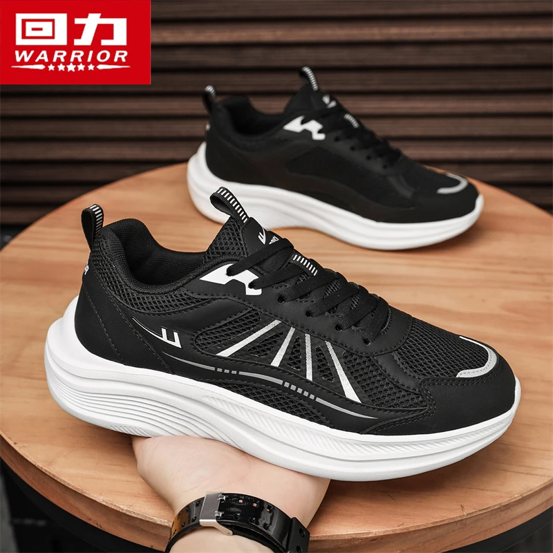 回力男鞋休闲百搭透气软底跑步运动鞋2024冬季新款轻便减震休闲鞋