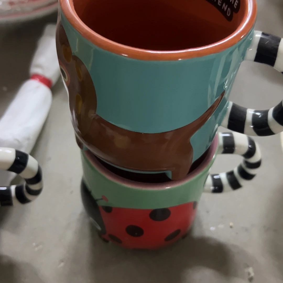 搪瓷杯子一组918哈哈