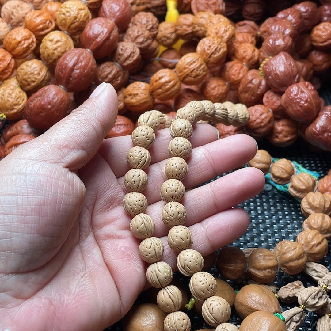 领***悟文玩核桃手串桃核