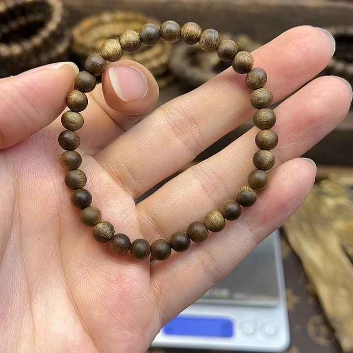 沉香沉香碎屑06圆珠单圈3