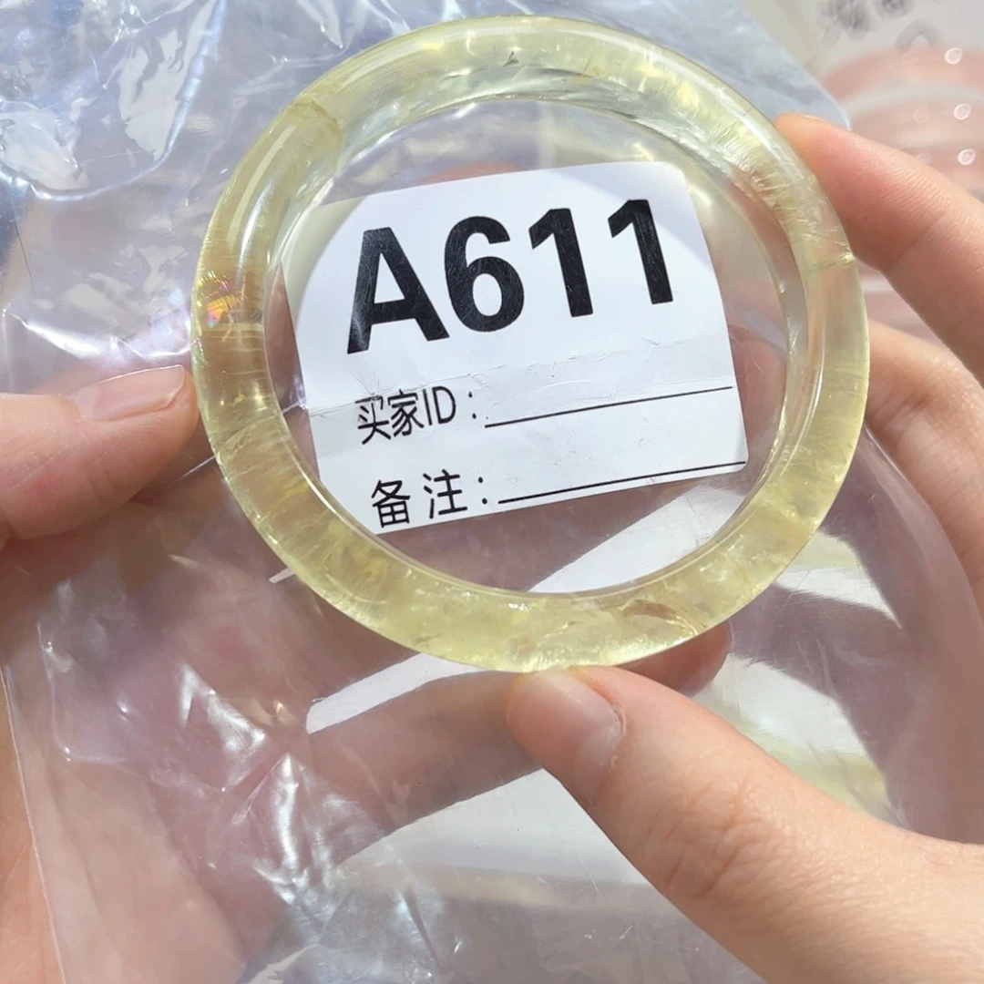 水晶手镯未镶嵌X****ﾉ611黄水晶61