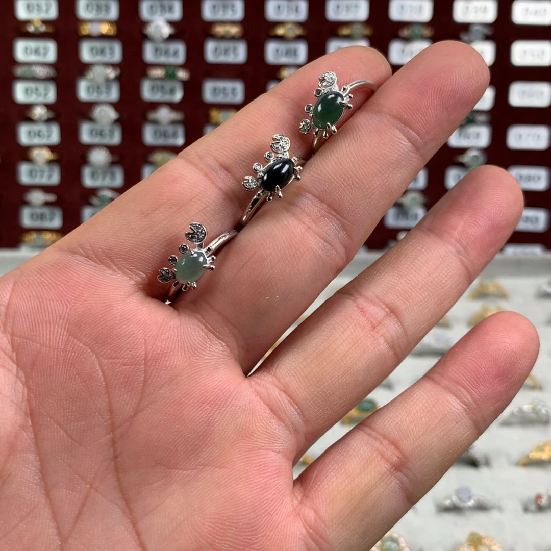 千***千翡翠未镶嵌戒指121