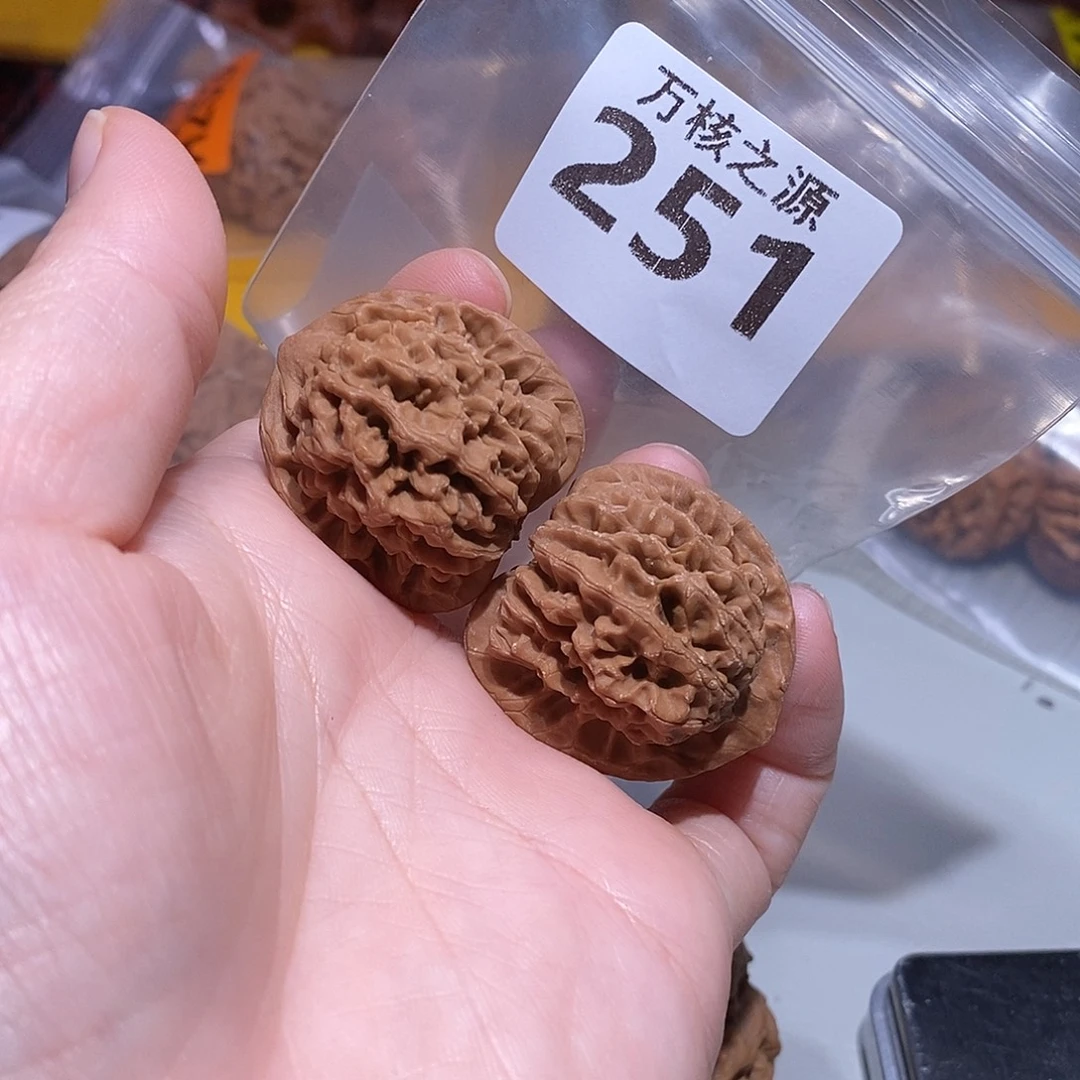 吊坠文玩核桃32秦闷小手捻儿……
