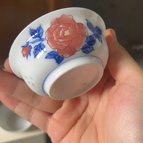 陶瓷手绘杯一个陶瓷
