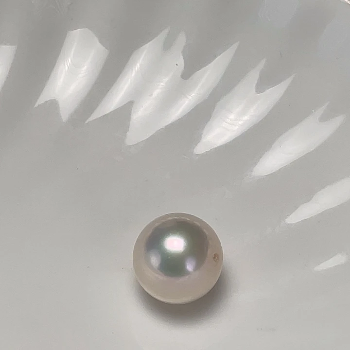 淡水珍珠吊坠(不含链)银S925镶嵌?****?定制