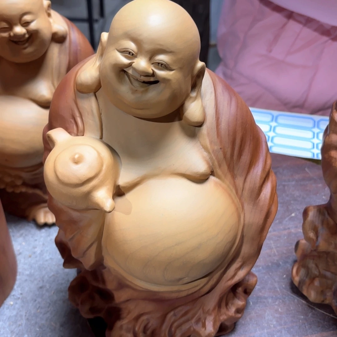 香樟木丫*茶壶弥勒
