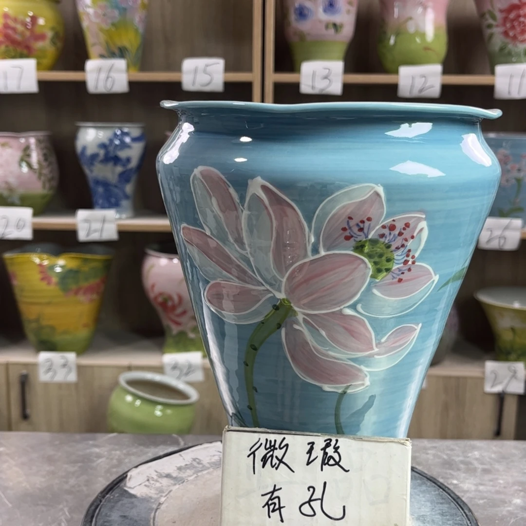 景德镇陶瓷花盆花盆