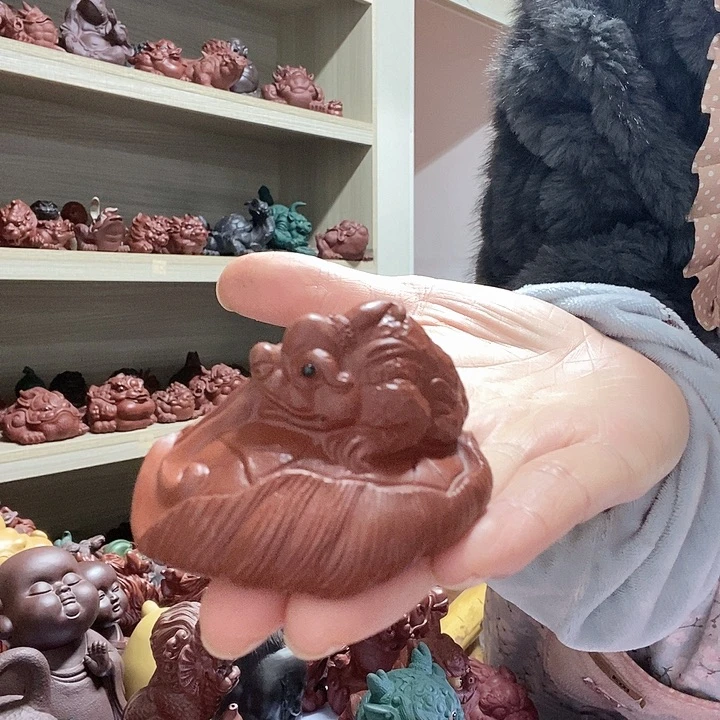 紫砂茶宠宜兴紫砂貔貅