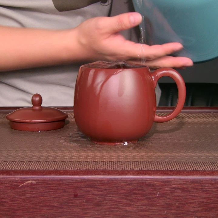 茶杯紫砂高货放漏