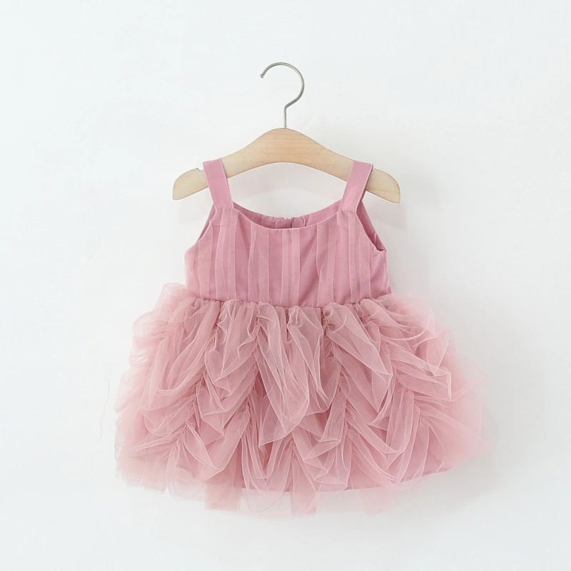 婴儿夏季童装连衣裙女童网纱裙女宝裙子洋气蓬蓬裙夏装韩版公主裙