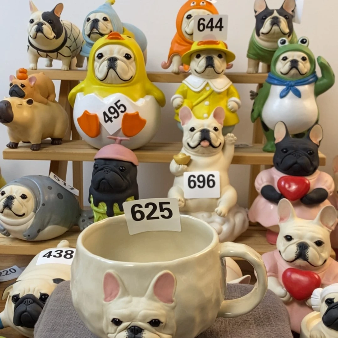 【闪购商品】625奶油杯法斗陶瓷周边