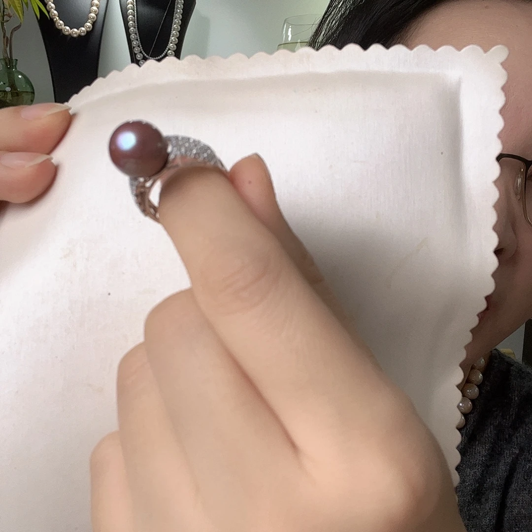 戒指未镶嵌淡水珍珠