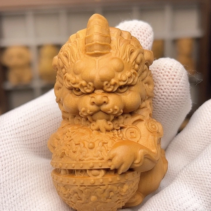 六公分貔貅手把件绳子六公分