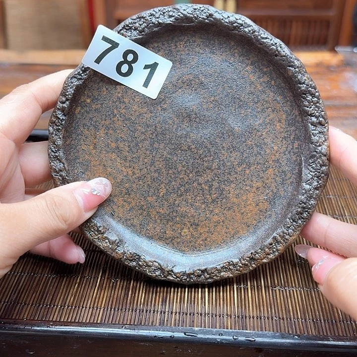 纯手工制作粗陶茶具