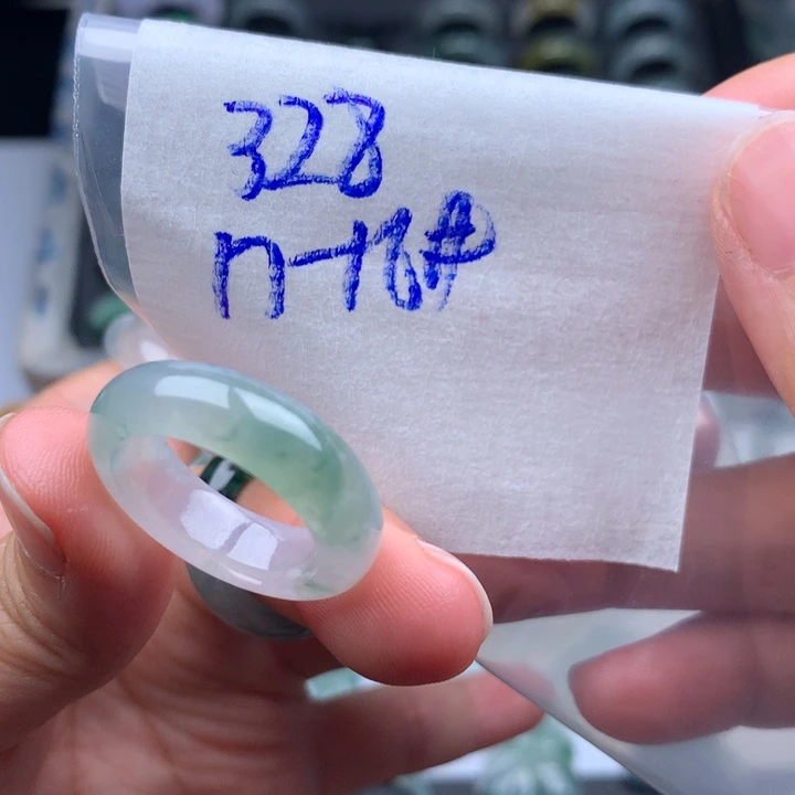 翡翠未镶嵌戒指戒圈