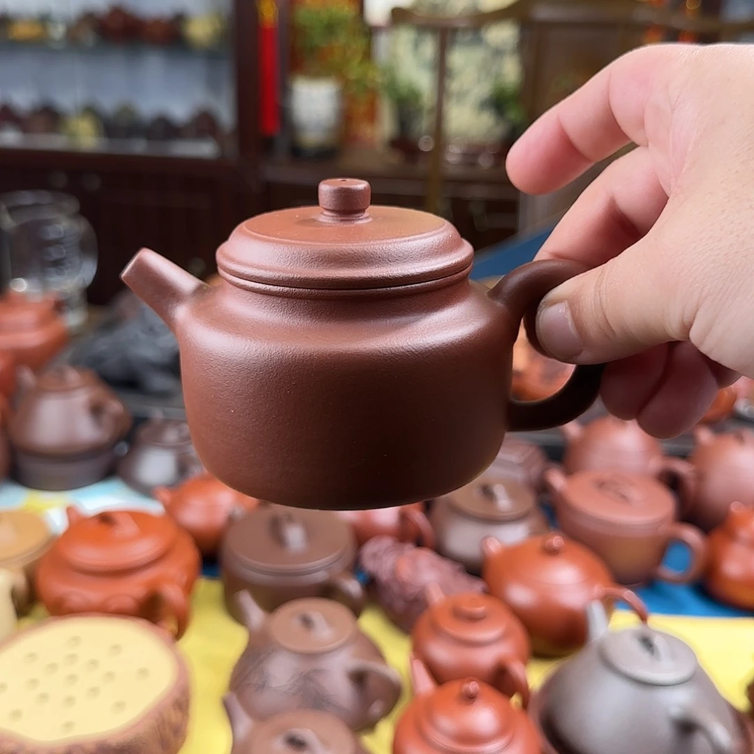 紫砂茶壶德钟底槽清