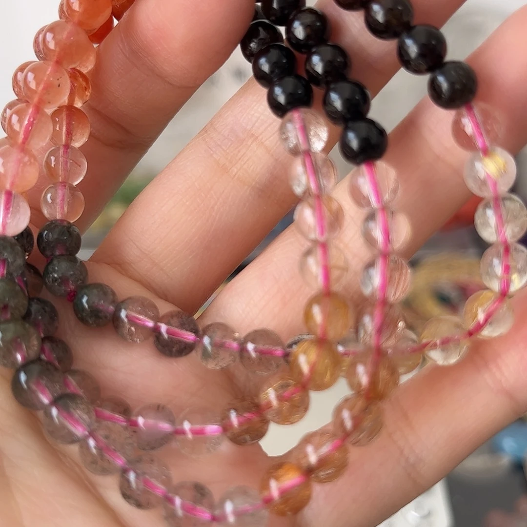 未镶嵌水晶手链矿坑