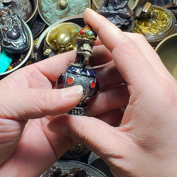 铜器摆件收收藏藏