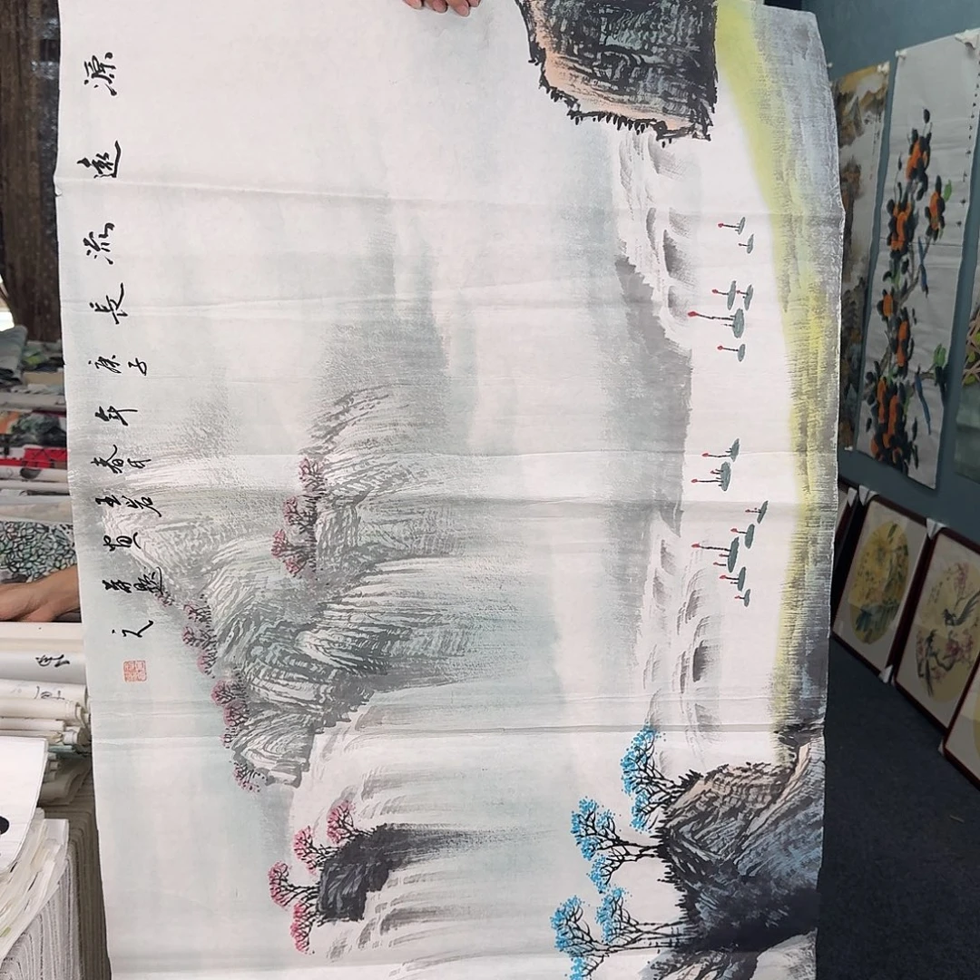 纯手绘的好看作品