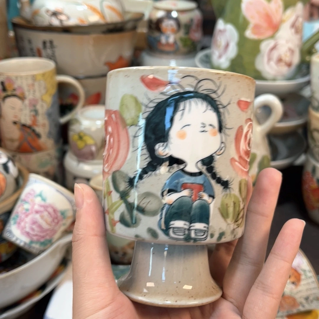 景德镇陶瓷手工杯