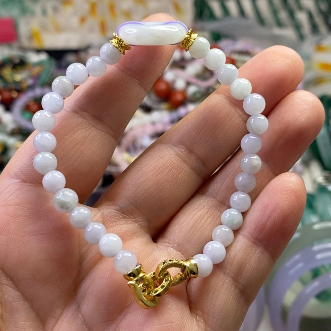 合金翡翠手饰手串