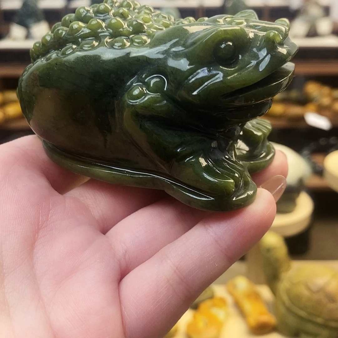 未镶嵌岫岩老玉（透闪石质玉）珠宝奇石多样性随机发一