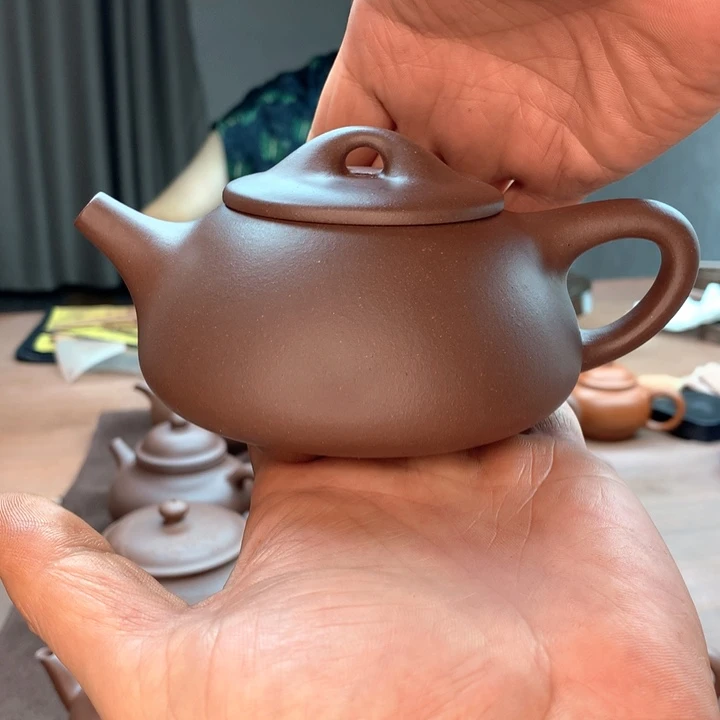 x***n紫砂茶壶景舟石瓢，底槽清容量260cc