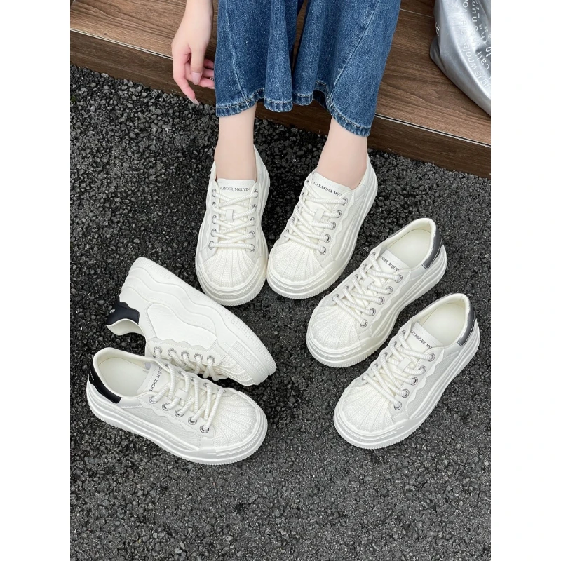 501-2韩版潮流百搭软底休闲小白鞋